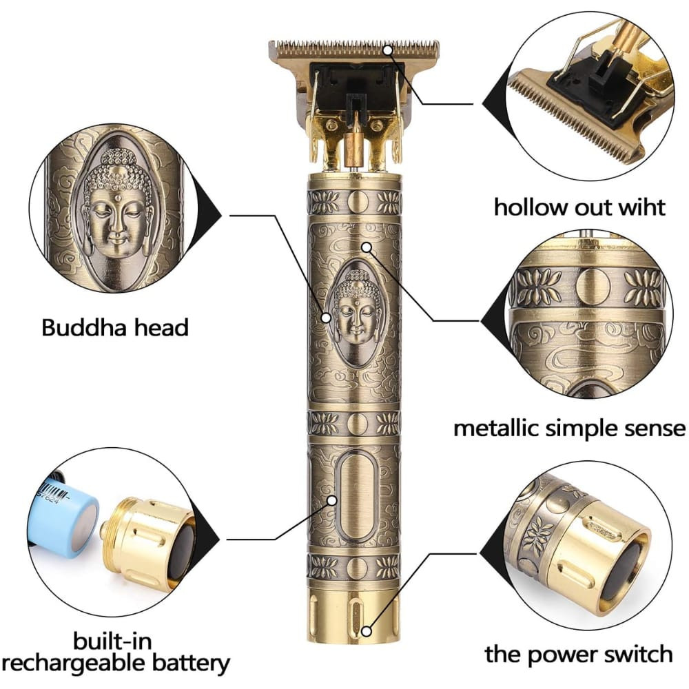 Combo Maquina Peluquería + Patillera Bud